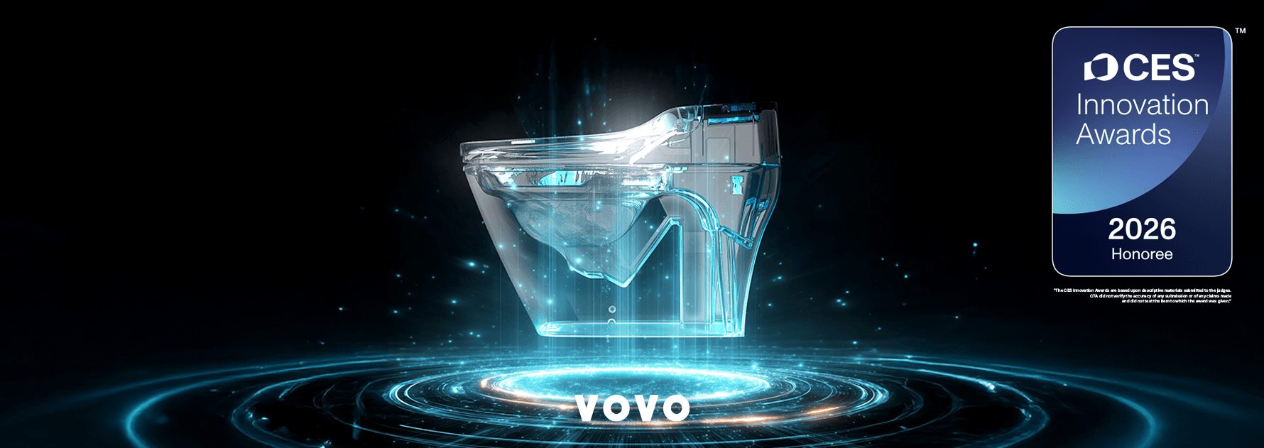 VOVO CES Innovation Awards 2026 - Slide 1