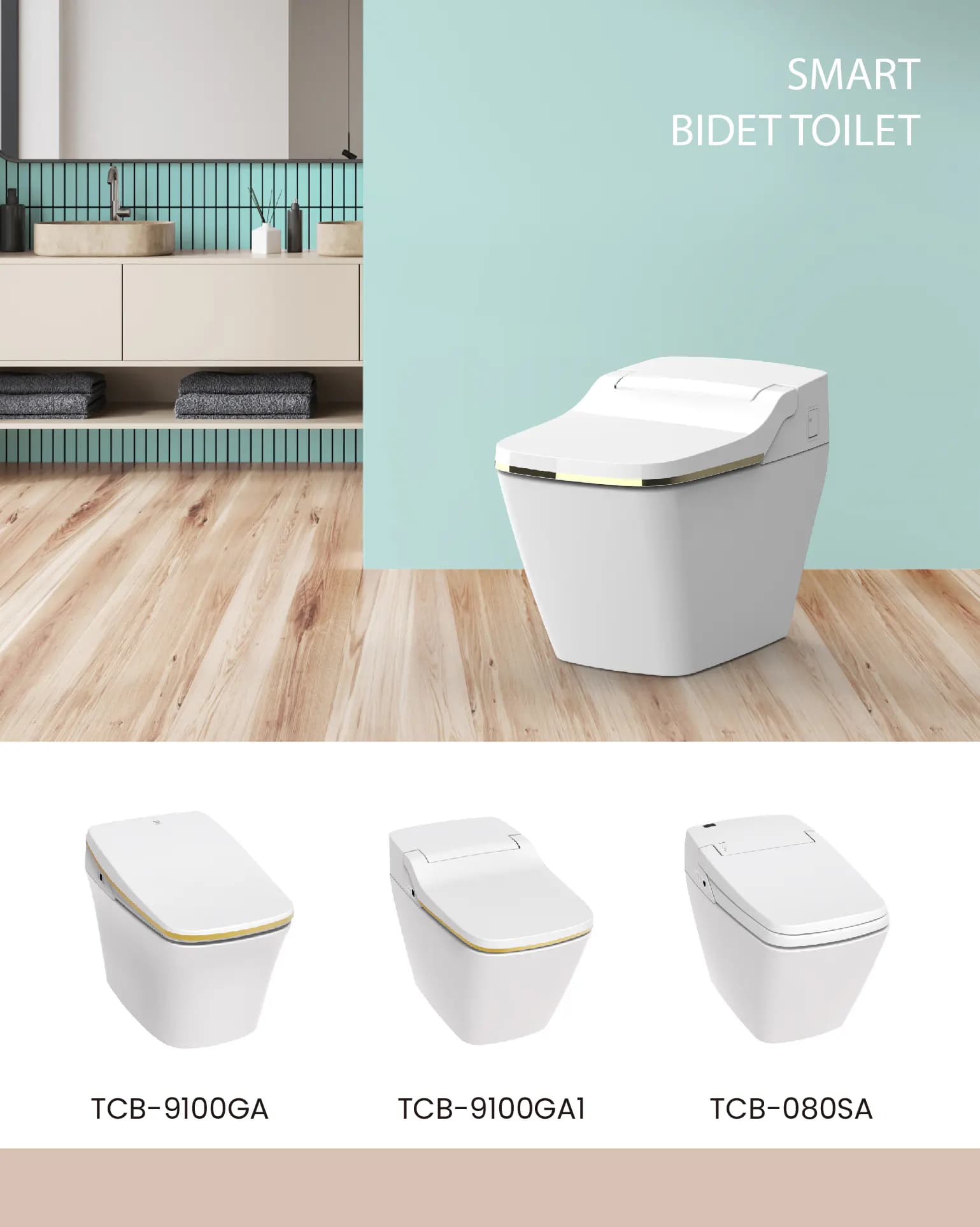 Smart Bidet Toilet Showcase